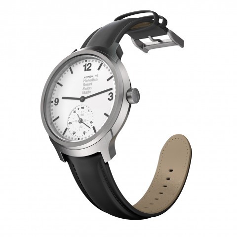 Mondaine Helvetica No. 1 Horological Smartwatch (Bild: Modaine)
